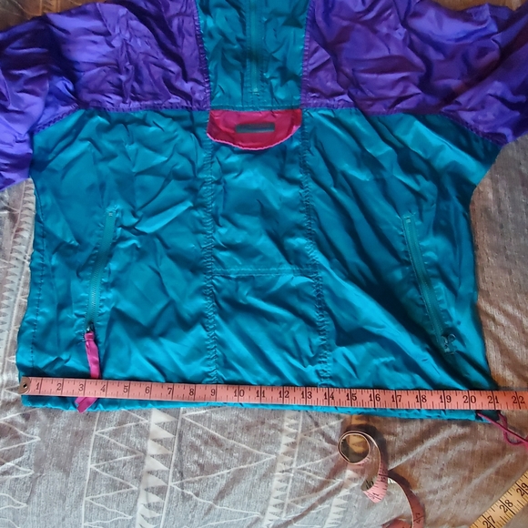 90s Columbia Windbreaker Half Zip Jacket - Picture 3 of 7